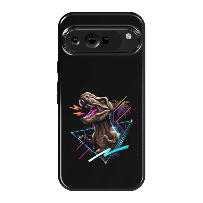 Pixel 9 Pro XL StrongFit Rad T Rex by Vincent Patrick Trinidad