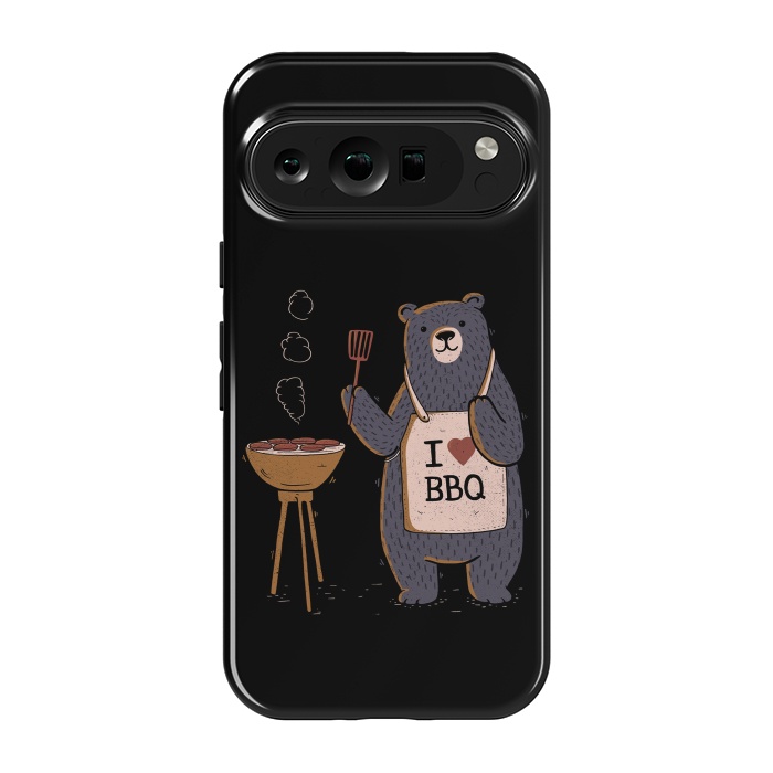 Pixel 9 pro StrongFit I Love BBQ- by eduely