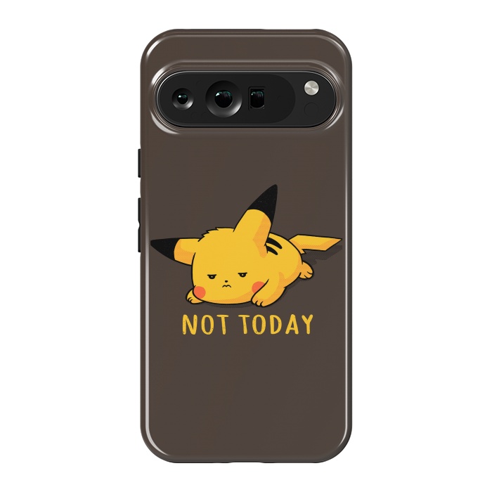 Pixel 9 Pro XL StrongFit Pikachu Not Today by eduely