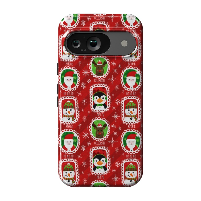 Pixel 9 StrongFit Santa and Friends by Noonday Design