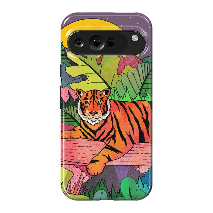 Pixel 9 Pro XL StrongFit Spring Tiger by Steve Wade (Swade)