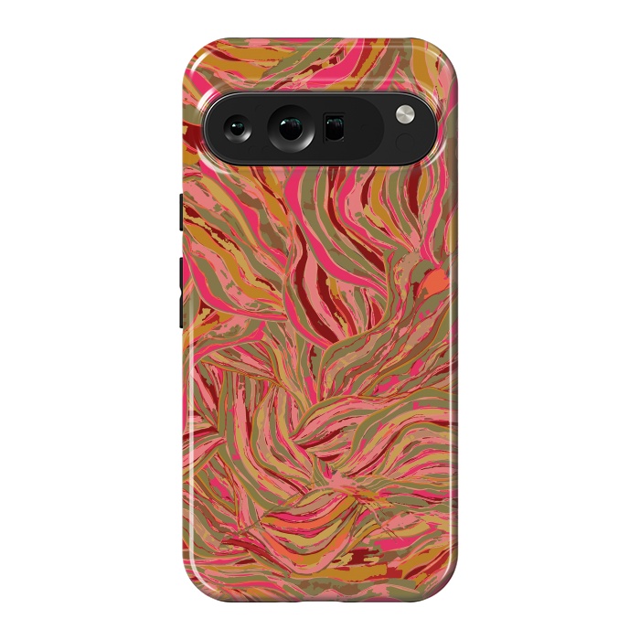 Pixel 9 Pro XL StrongFit Rocky Ripples Carnival by Lotti Brown