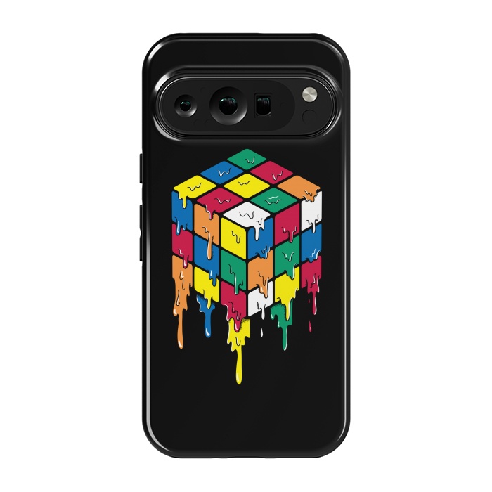 Pixel 9 pro StrongFit Rubiks Cube by Coffee Man