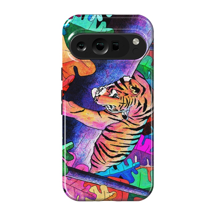 Pixel 9 pro StrongFit The lazy tiger by Steve Wade (Swade)