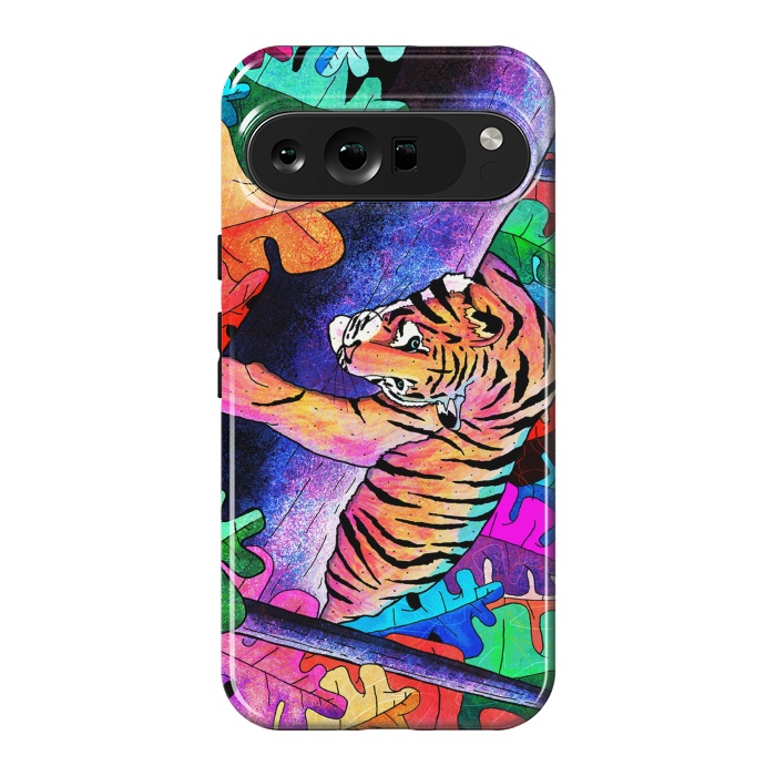 Pixel 9 Pro XL StrongFit The lazy tiger by Steve Wade (Swade)