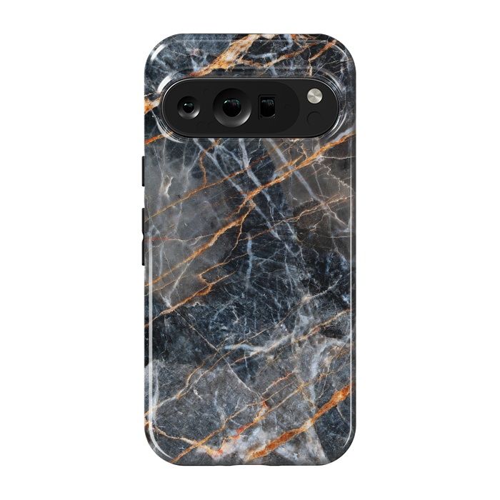 Pixel 9 pro StrongFit Marble Gray Stone by ArtsCase