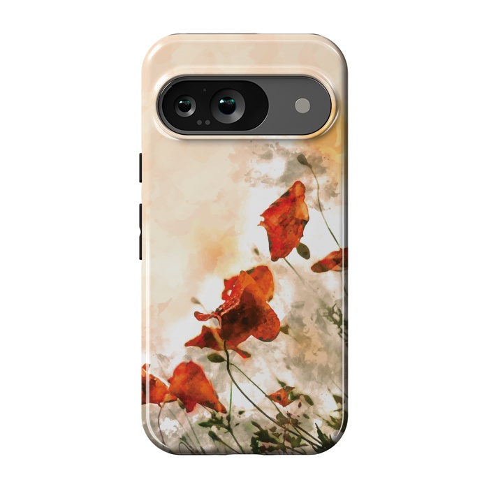 Pixel 9 StrongFit Red Poppy II by Creativeaxle