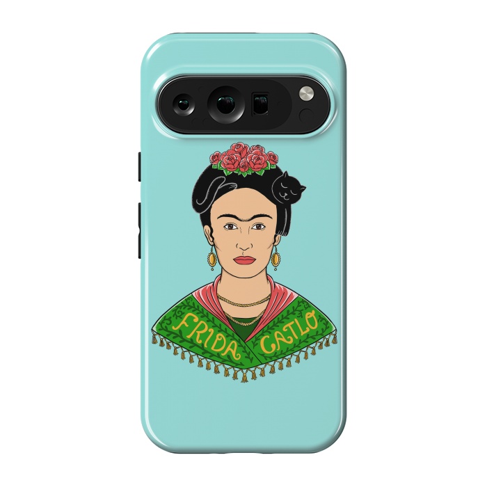 Pixel 9 pro StrongFit Frida Catlo by Coffee Man