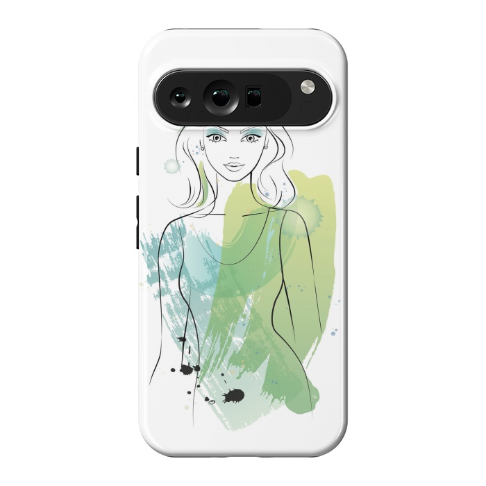 Pixel 9 Pro XL StrongFit Watercolour girl by Martina