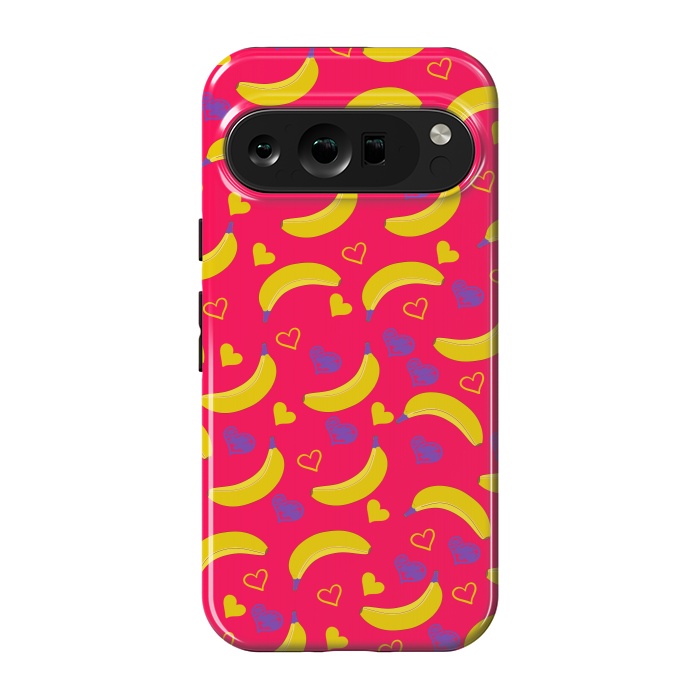 Pixel 9 pro StrongFit Pop Art Style Bananas by ArtsCase