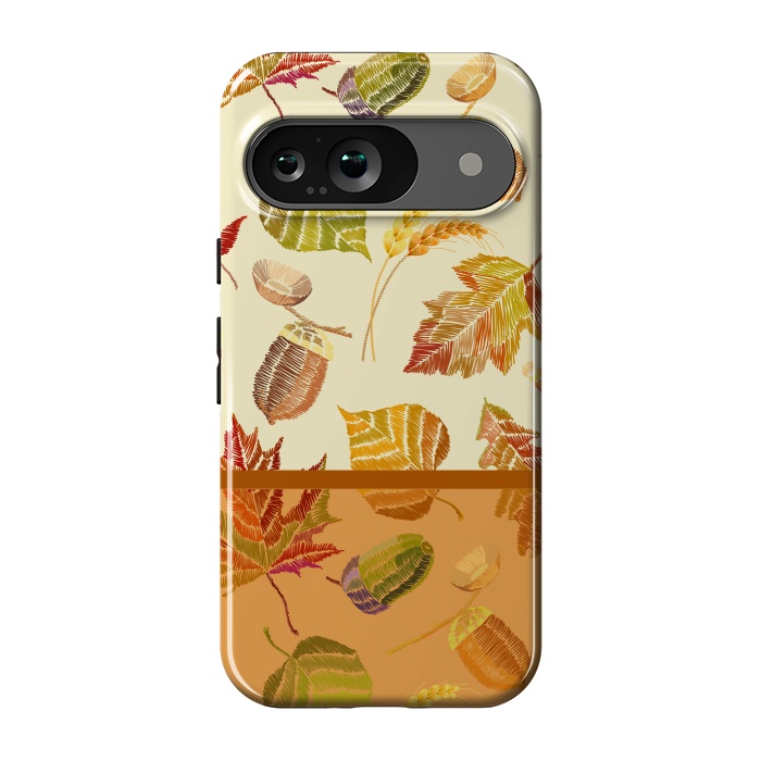 Pixel 9 StrongFit Nuts For Autumn by ArtsCase