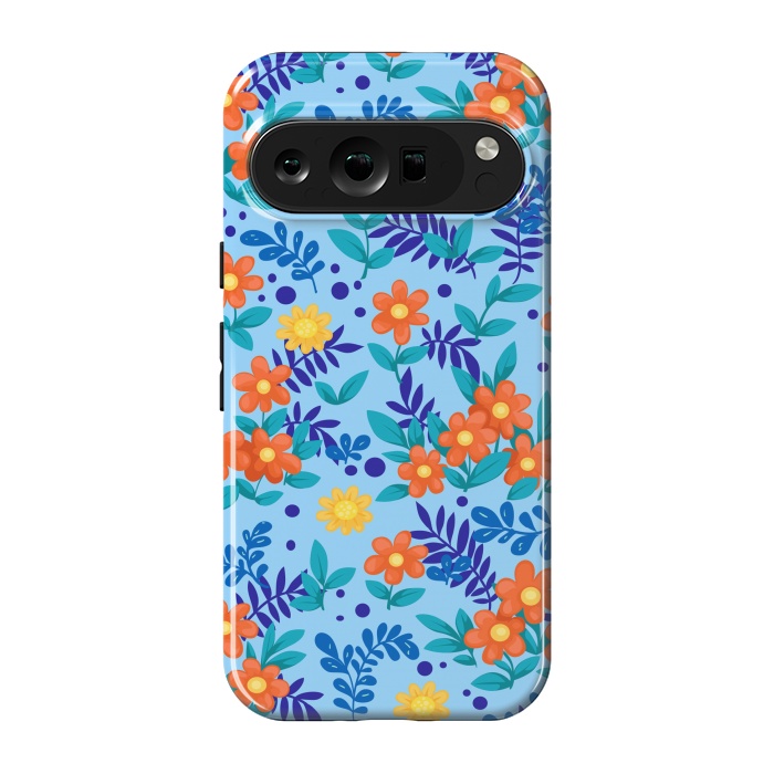 Pixel 9 pro StrongFit Orange Jasmine by ArtsCase