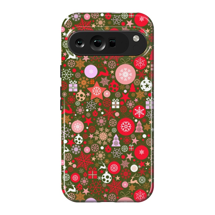 Pixel 9 Pro XL StrongFit Christmas Decorative Backdrops by ArtsCase