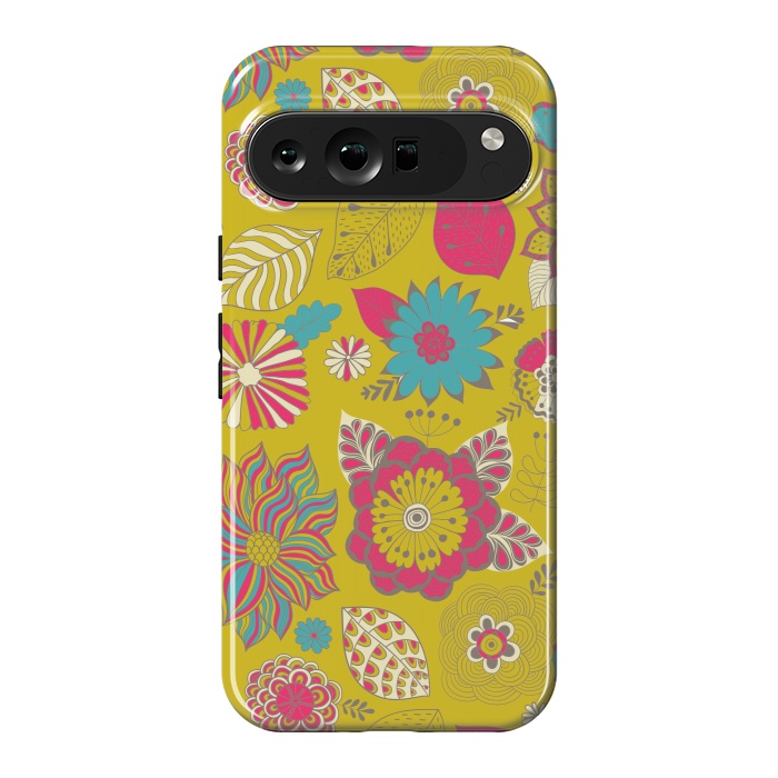 Pixel 9 Pro XL StrongFit country flowers for summer by ArtsCase