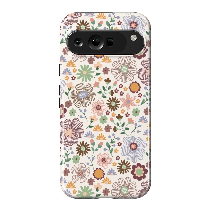 Pixel 9 Pro XL StrongFit Autumn Wild Bloom by TracyLucy Designs