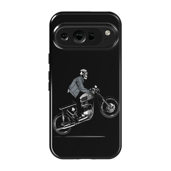 Pixel 9 pro StrongFit skull biker x by haroulita