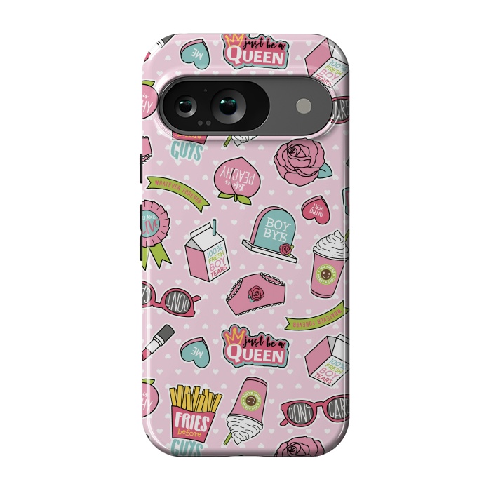 Pixel 9 StrongFit Girls Fashion Design With Cute Symbols by ArtsCase