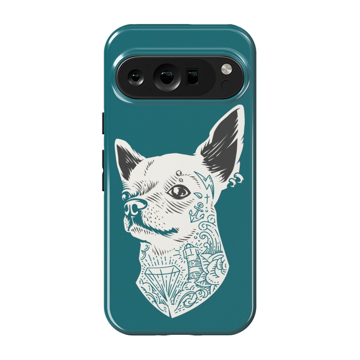 Pixel 9 pro StrongFit Tattooed Chihuahua by Winston