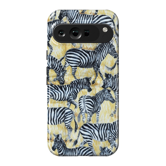 Pixel 9 Pro XL StrongFit Zebras by Winston