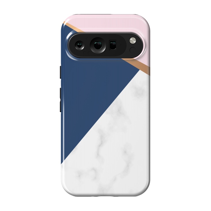 Pixel 9 pro StrongFit Marble geometric design I by ArtsCase