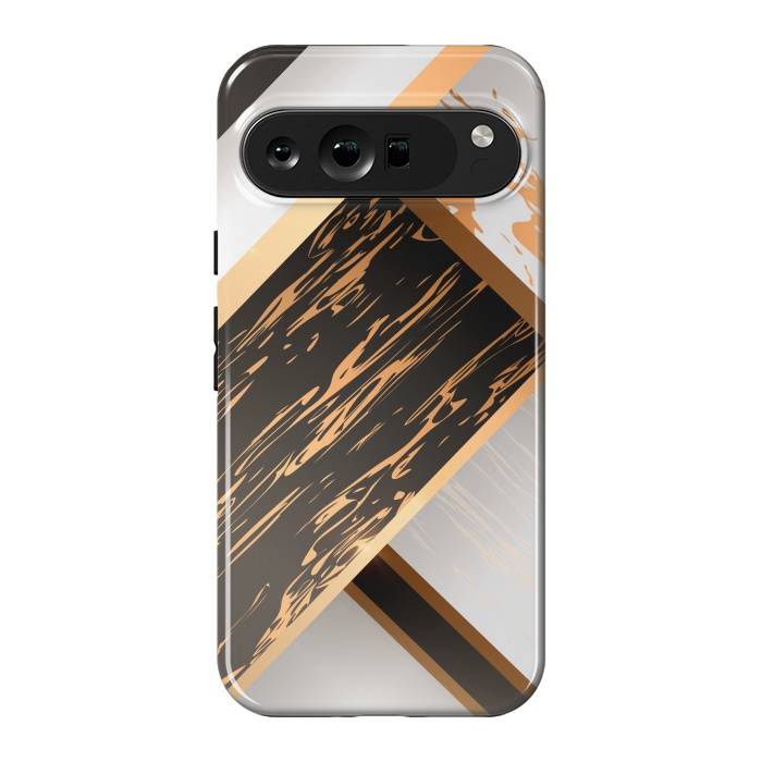 Pixel 9 Pro XL StrongFit Marble Geometric Design IV by ArtsCase