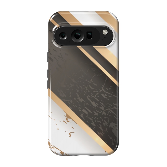 Pixel 9 pro StrongFit Marble Geometric Design VIII by ArtsCase