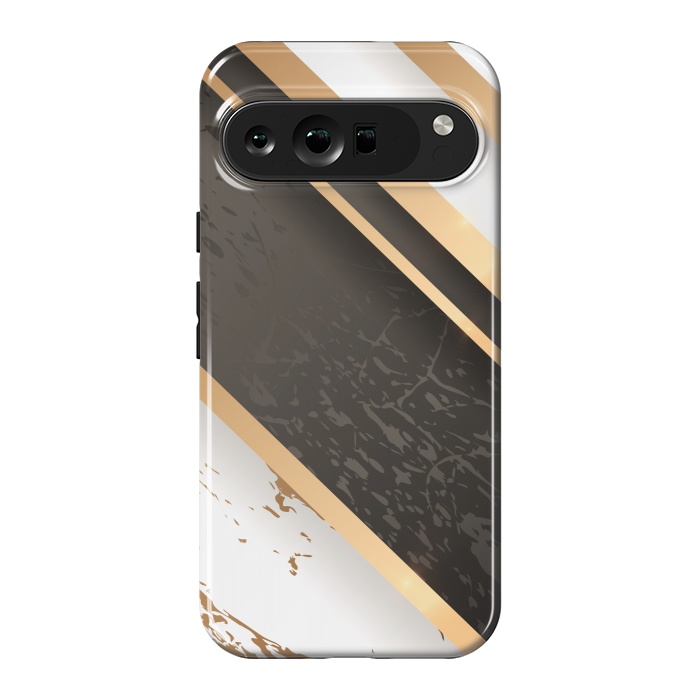 Pixel 9 Pro XL StrongFit Marble Geometric Design VIII by ArtsCase