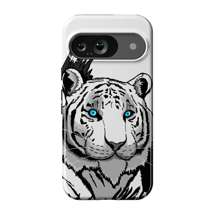 Pixel 9 StrongFit The white tiger by Steve Wade (Swade)