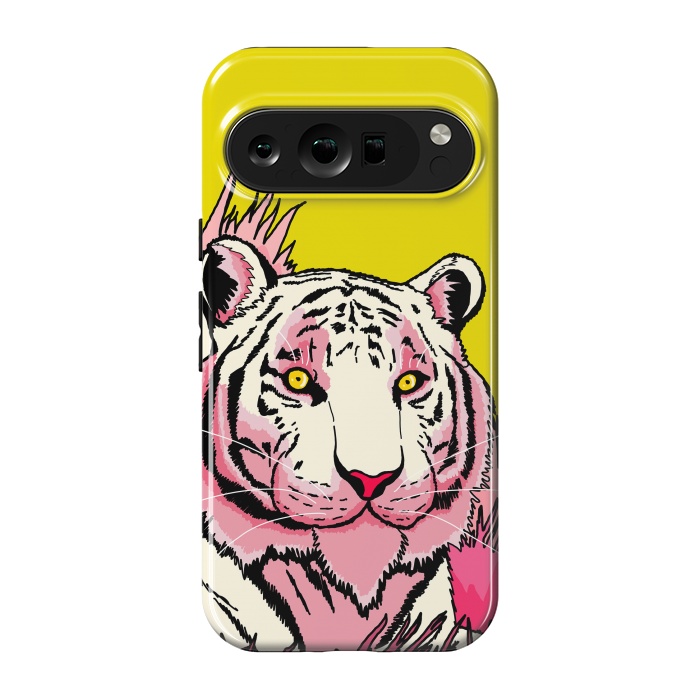 Pixel 9 pro StrongFit The pink tone tiger by Steve Wade (Swade)