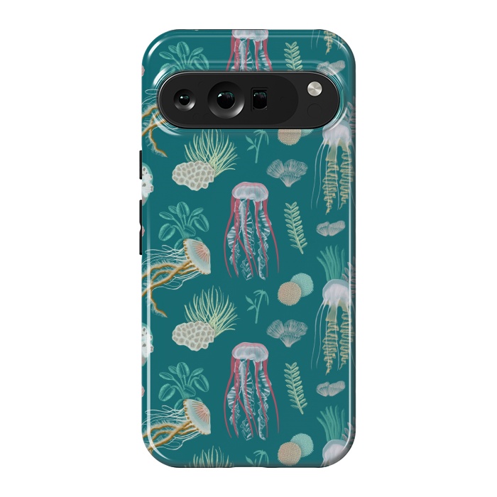 Pixel 9 Pro XL StrongFit Jellyfish by Tishya Oedit