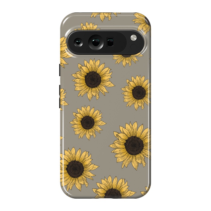 Pixel 9 Pro XL StrongFit Sunflowers by Jms