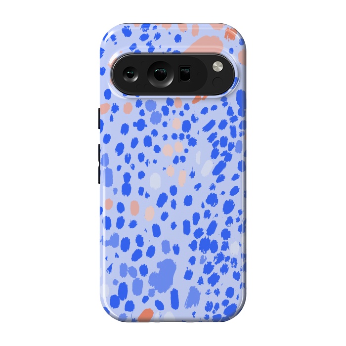 Pixel 9 pro StrongFit Violet Leopard by Uma Prabhakar Gokhale