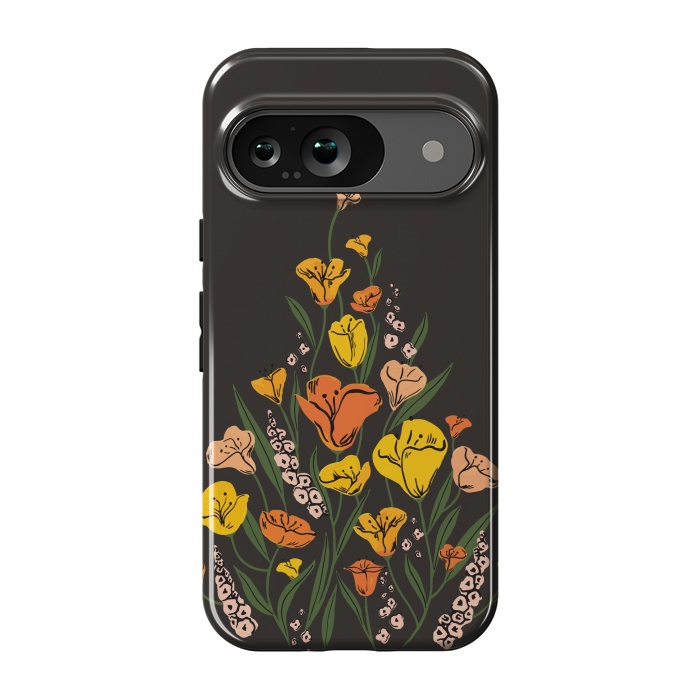 Pixel 9 StrongFit Wild Poppies by Melissa Lee