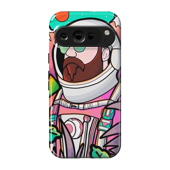 Pixel 9 pro StrongFit Pastel astronaut by Steve Wade (Swade)