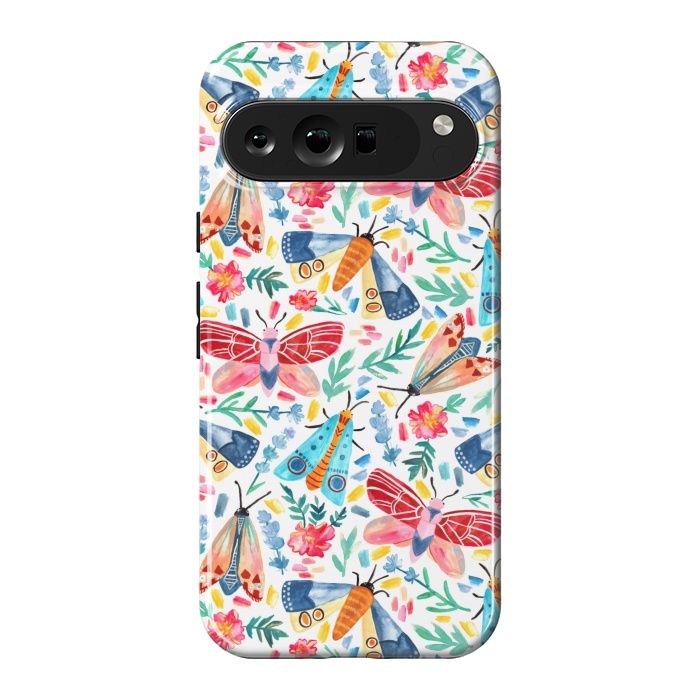 Pixel 9 Pro XL StrongFit Moth Confetti by Tangerine-Tane