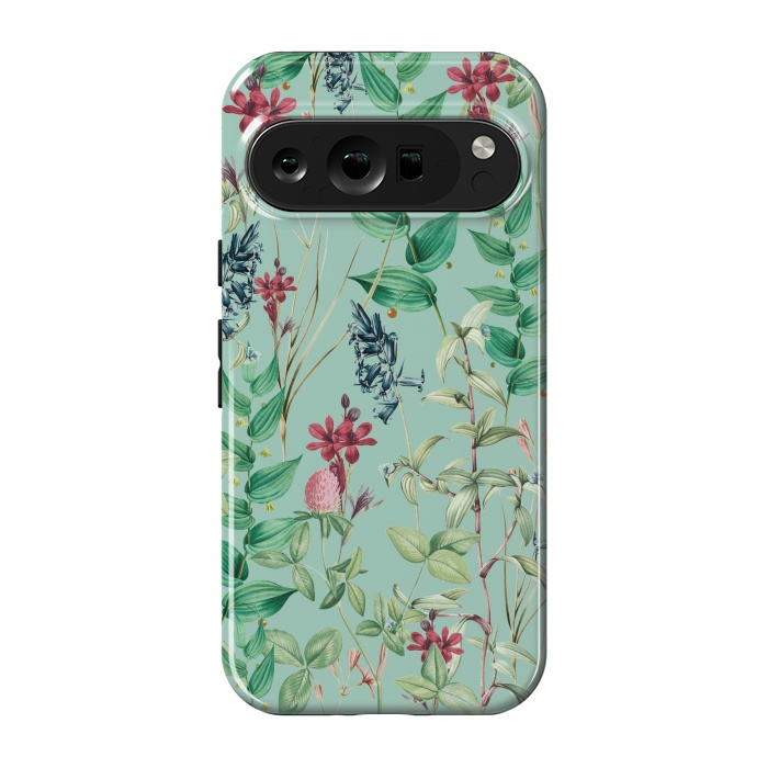 Pixel 9 pro StrongFit Aqua Flora by Zala Farah