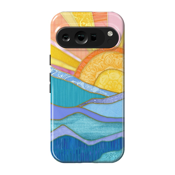 Pixel 9 pro StrongFit Sweet Sunset by Micklyn Le Feuvre