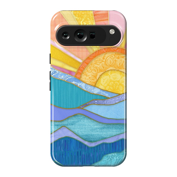 Pixel 9 Pro XL StrongFit Sweet Sunset by Micklyn Le Feuvre