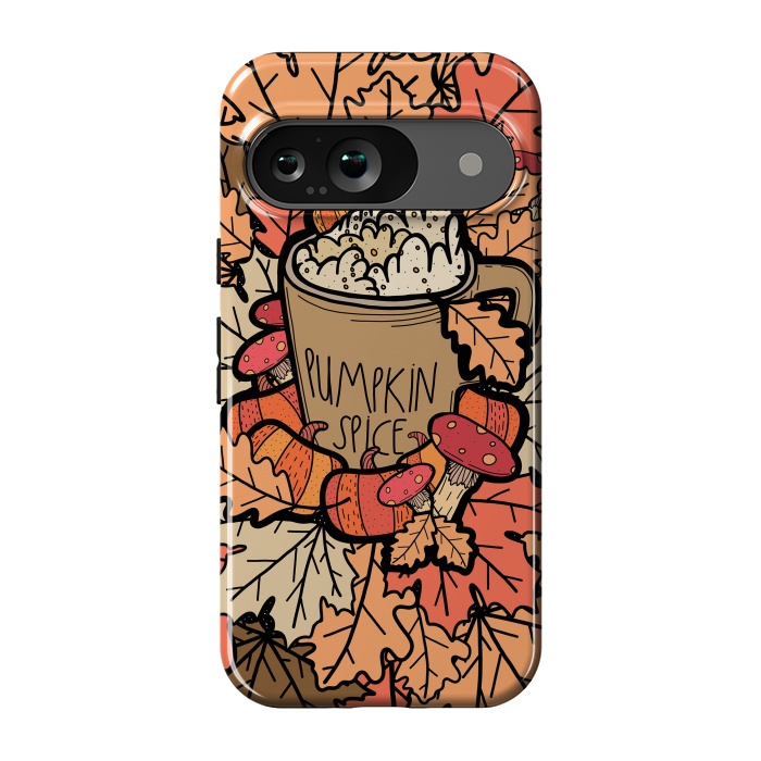 Pixel 9 StrongFit Pumpkin Spice  by Steve Wade (Swade)