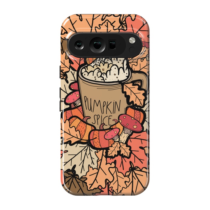 Pixel 9 pro StrongFit Pumpkin Spice  by Steve Wade (Swade)