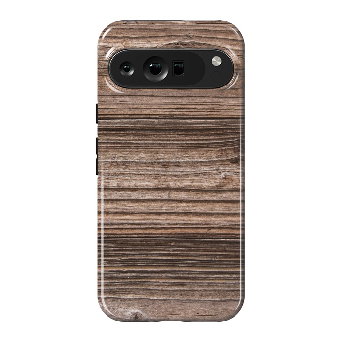 Pixel 9 Pro XL StrongFit wood by haroulita