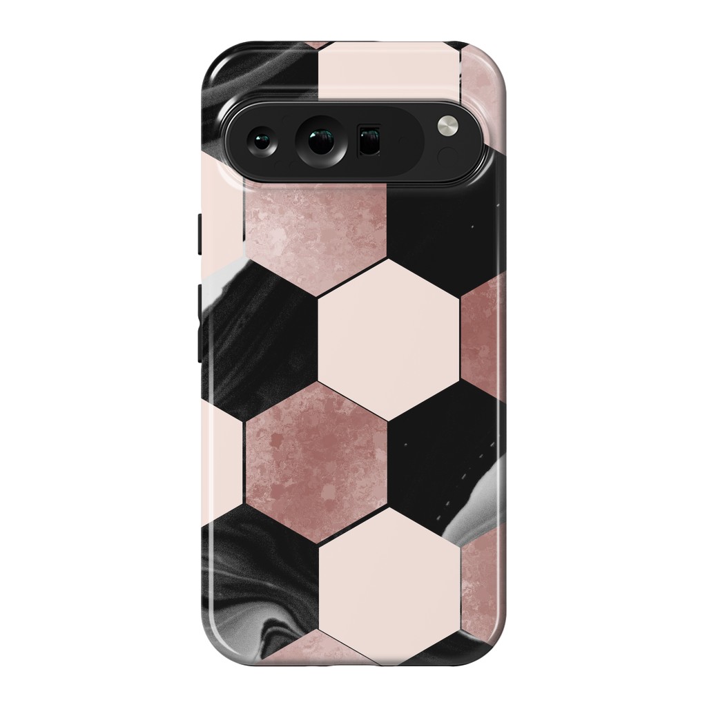 Pixel 9 Pro XL StrongFit geometrical marble by haroulita