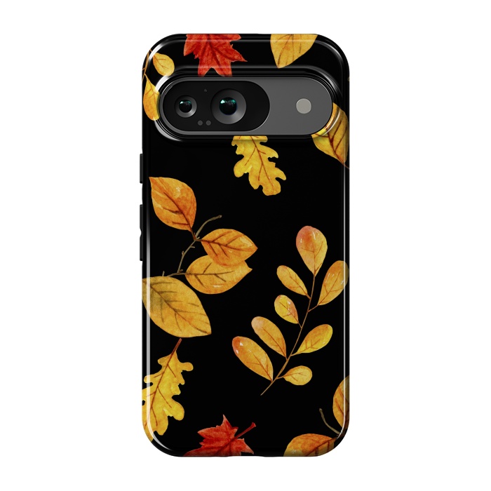 Pixel 9 StrongFit fall leaves x by haroulita