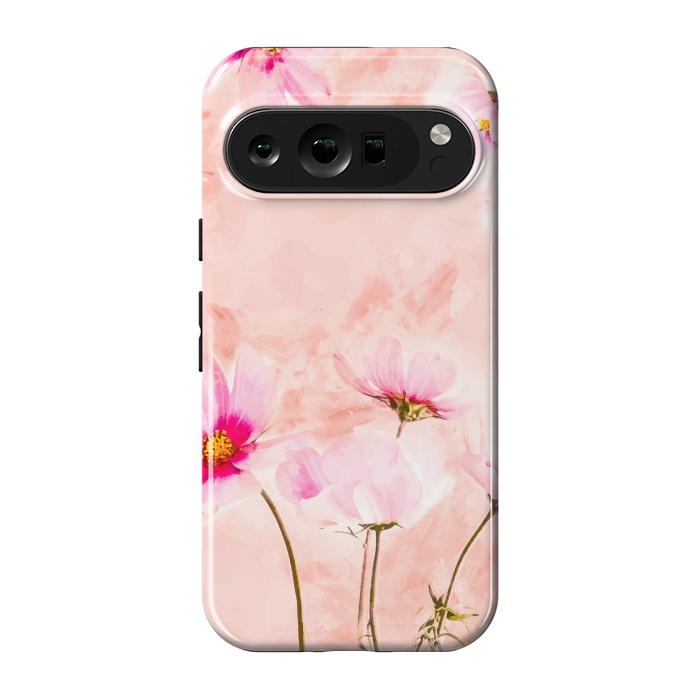 Pixel 9 pro StrongFit Pink Spring Flower by Creativeaxle