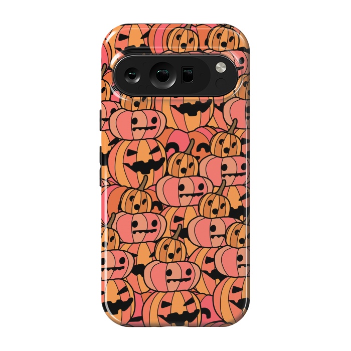 Pixel 9 pro StrongFit jack o lanterns by Steve Wade (Swade)