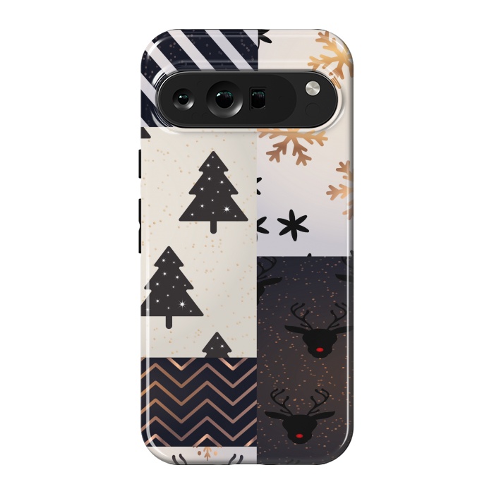 Pixel 9 Pro XL StrongFit christmas pattern 4  by MALLIKA