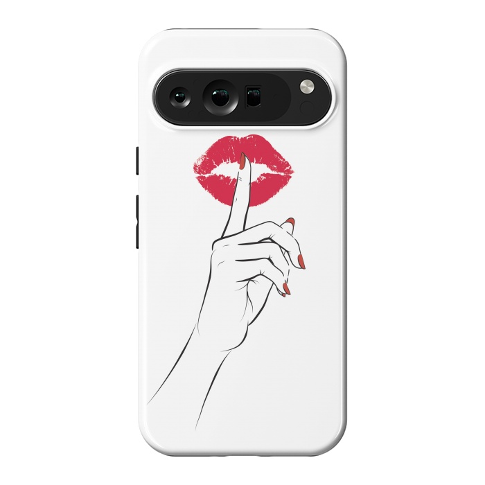 Pixel 9 Pro XL StrongFit Red Lips Secret by Martina