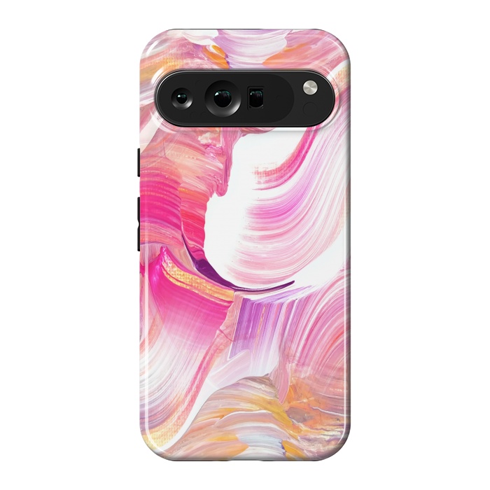 Pixel 9 Pro XL StrongFit pink purple paint shades by MALLIKA