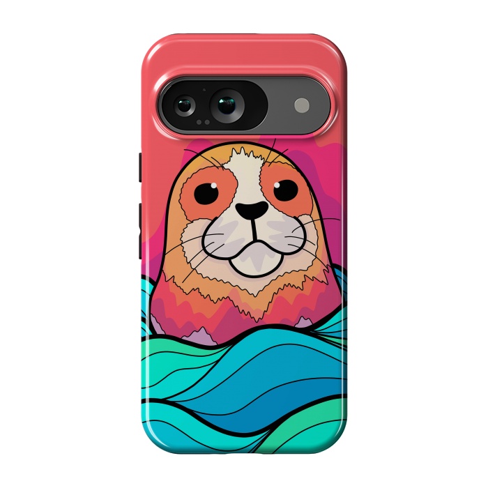 Pixel 9 StrongFit The happy seal by Steve Wade (Swade)