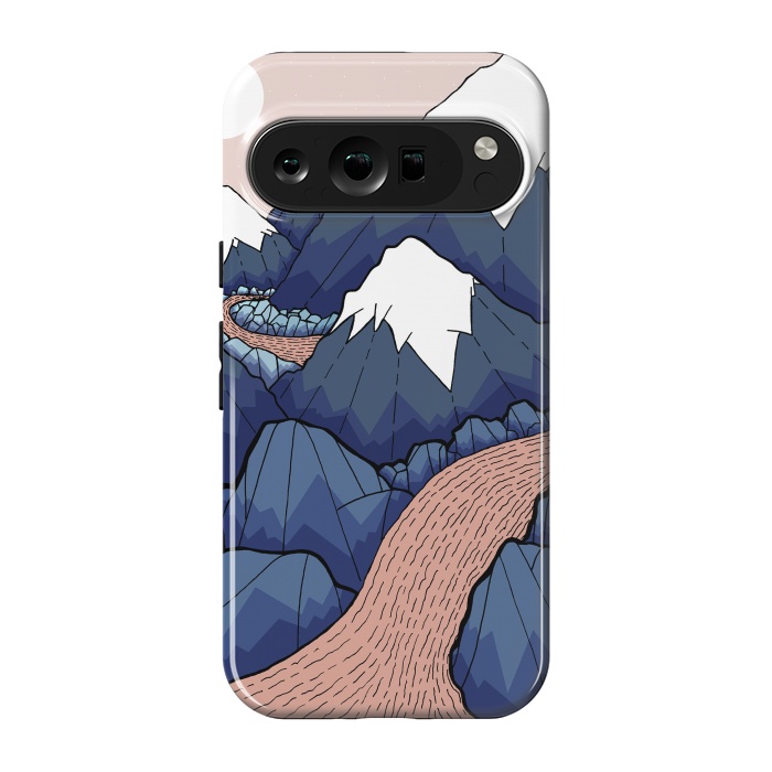 Pixel 9 pro StrongFit The twisting river in the mountains by Steve Wade (Swade)